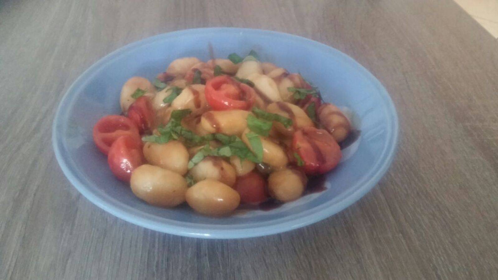 Tomaten-Mozzarella-Gnocchi