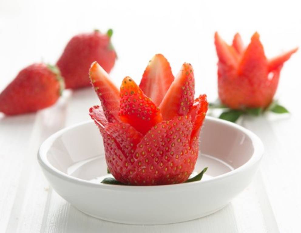 Erdbeer-Rose Erdbeer-Rose