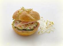 Mungo-Bohnensprossen Sandwich