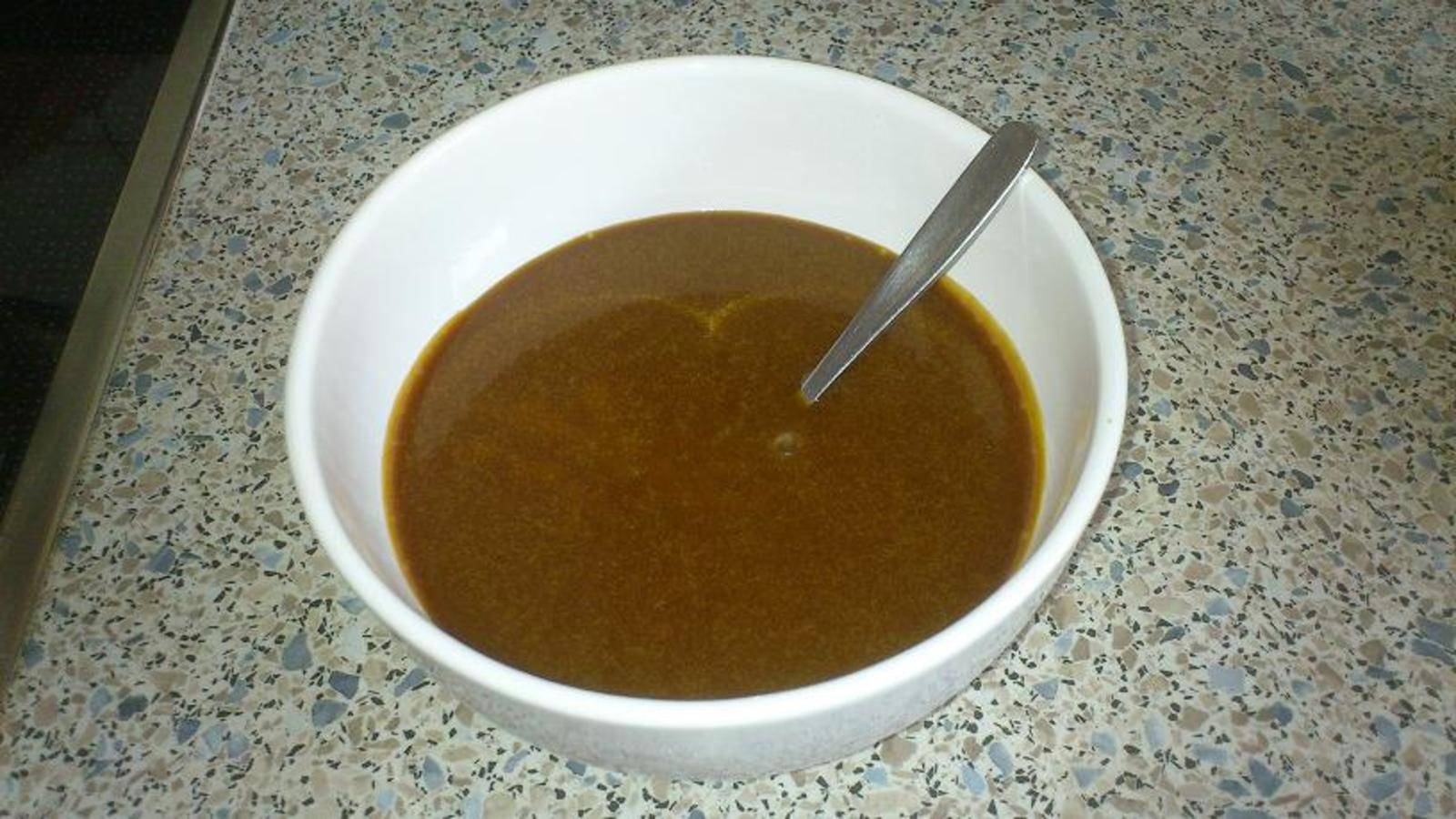 Karamellsauce mit Meersalz