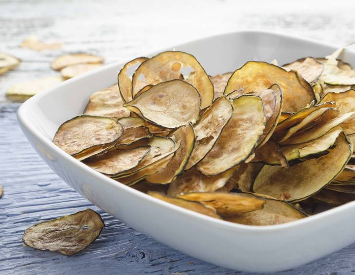 Zucchini-Parmesan-Chips