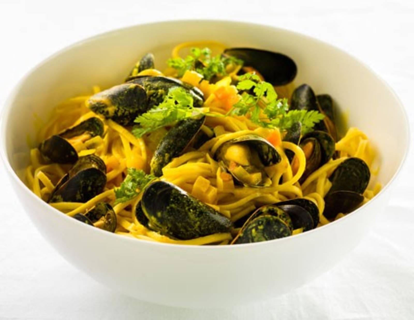 Provencaler Nudeltopf mit Muscheln und Gemüse Rezept