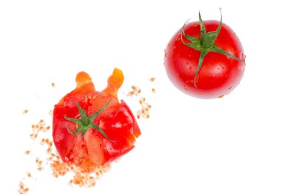 Mikrowellen-Mythen Tomaten Mikrowellen-Mythen Tomaten