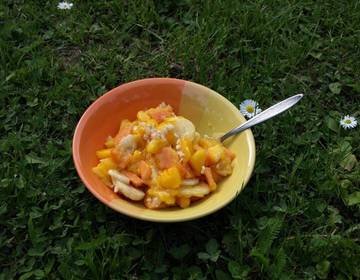 Exotischer Obstsalat Exotischer Obstsalat