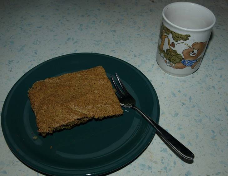 Schneller Kürbiskernmehl-Kuchen Schneller Kürbiskernmehl-Kuchen