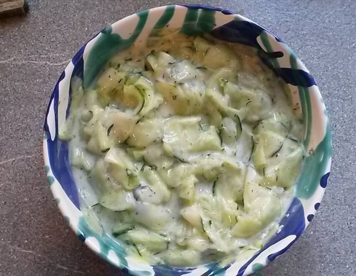 Rahmgurkensalat Rahmgurkensalat