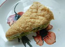 Spargel-Quiche mit Schneehaube Spargel-Quiche mit Schneehaube