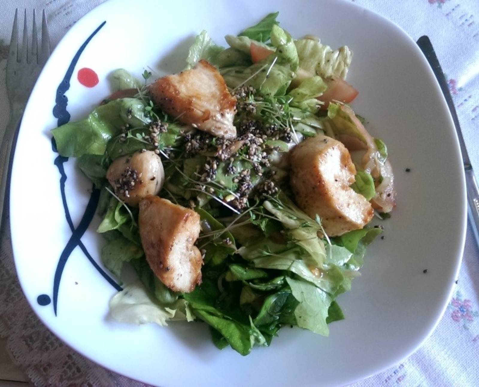 Fitness-Salat Rezept - ichkoche.de