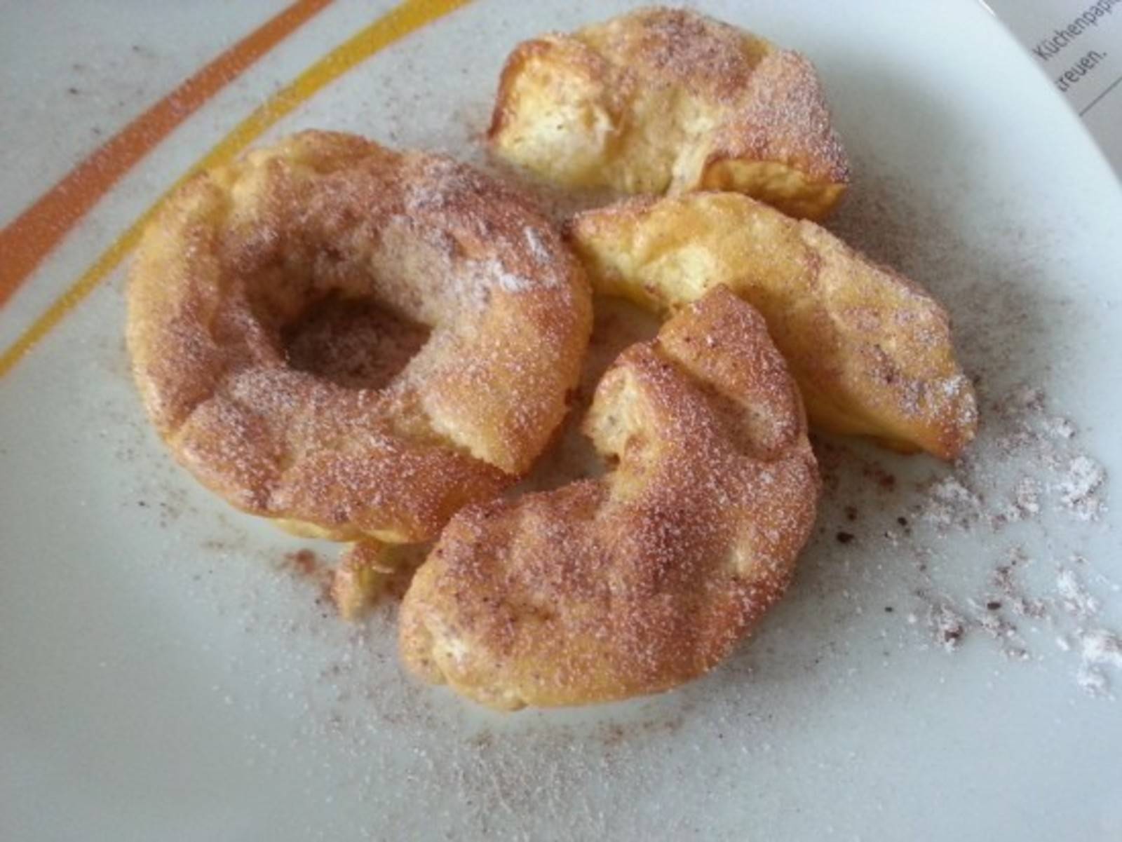 Gebackene Apfelringe Rezept - ichkoche.de