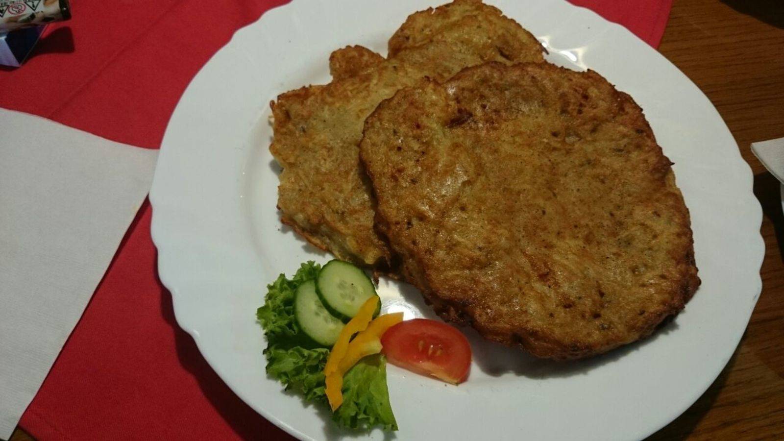 Gefüllte Kartoffelpuffer