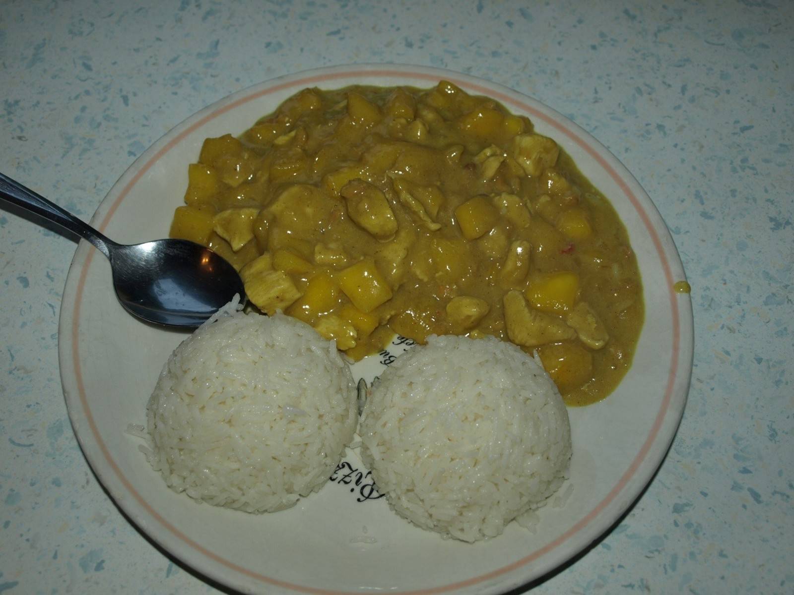Curry-Mango-Huhn