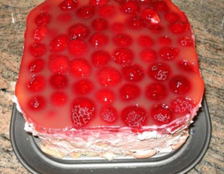 Joghurt-Himbeerschnitte Joghurt-Himbeerschnitte