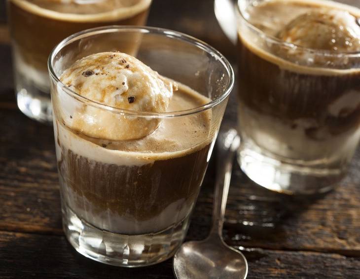 Affogato al caffè