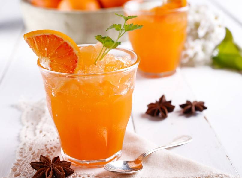Orangen-Granita Rezept