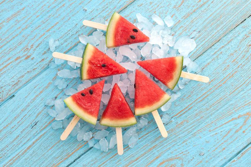 Eiskalte Wassermelone am Stiel Rezept