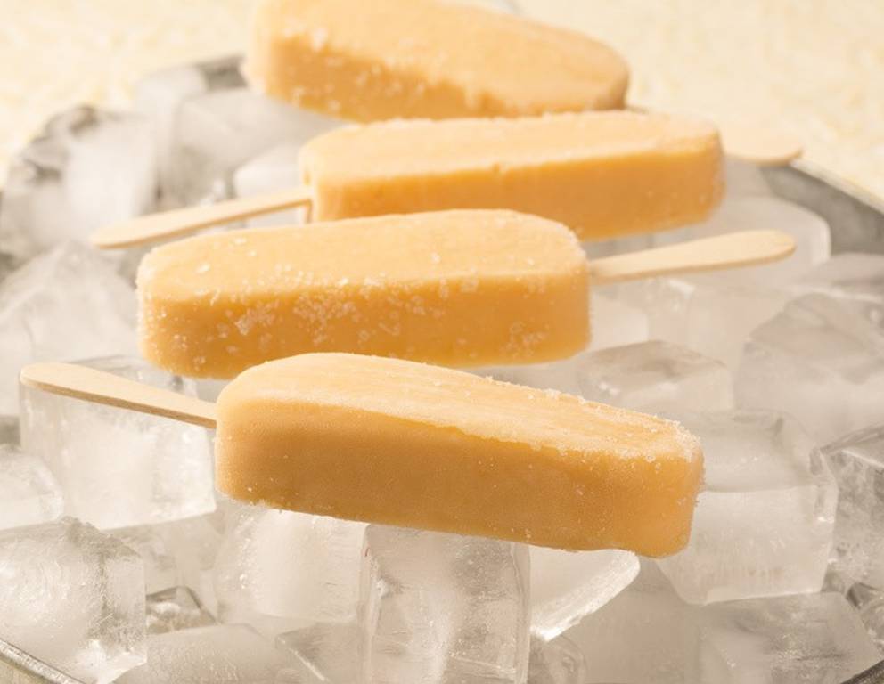 Bananeneis am Stiel Bananeneis am Stiel