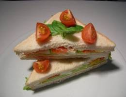 Doppeldecker-Sandwiches