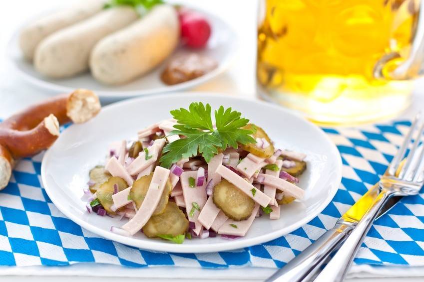 Wurstsalat auf bayerische Art Rezept