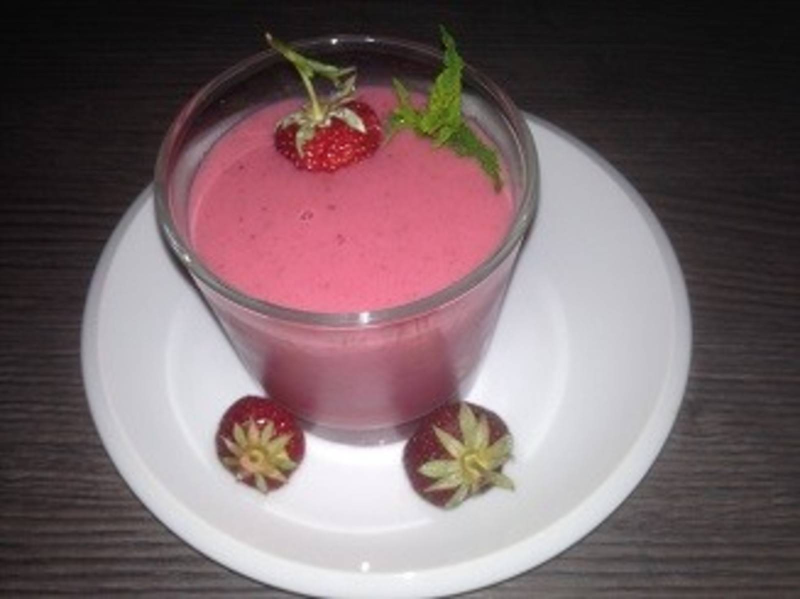 Erdbeermilch