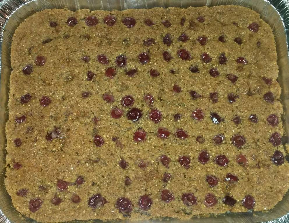 Kirschkuchen mit Quinoa und Buchweizen Kirschkuchen mit Quinoa und Buchweizen