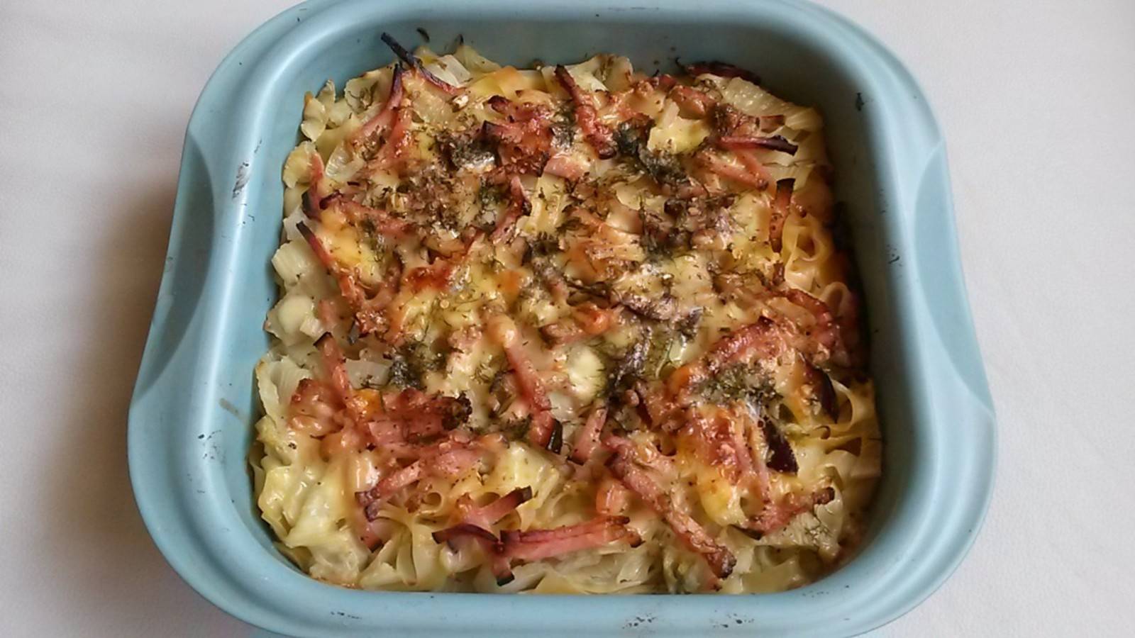 Fenchel-Schinken-Nudelauflauf Rezept - ichkoche.at Fenchel-Schinken-Nudelauflauf Rezept - ichkoche.at