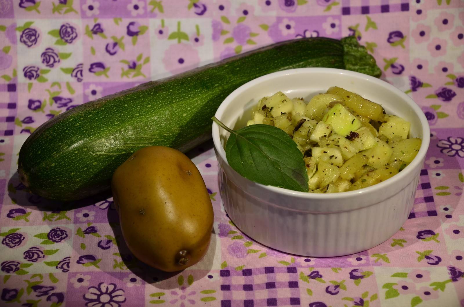 Basische Kartoffel-Zucchini-Pfanne