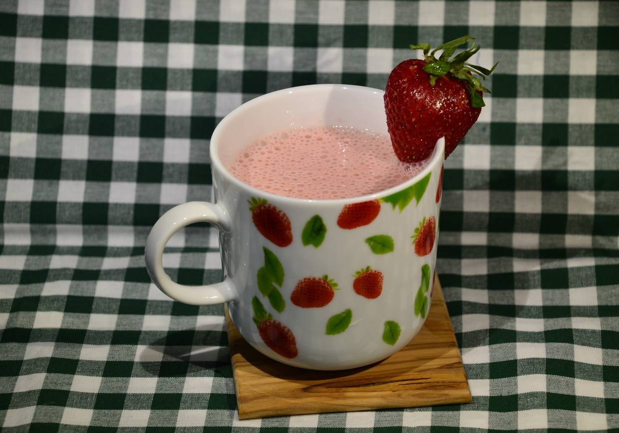 Erdbeermilch Rezept - ichkoche