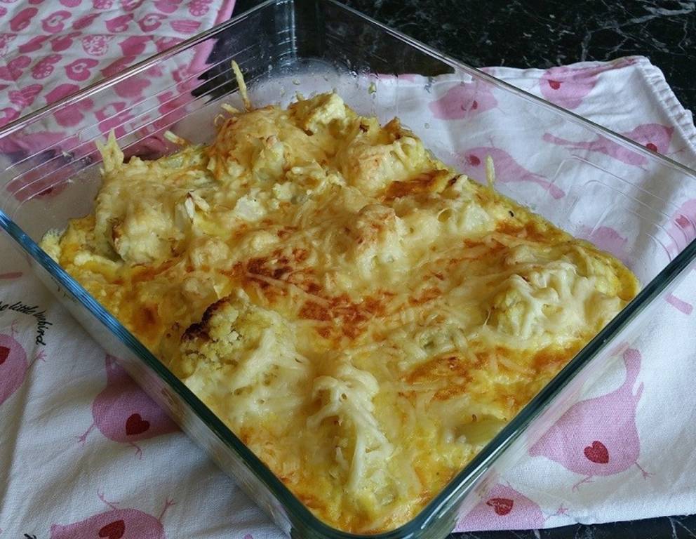 Karfiol-Fenchel-Gratin Karfiol-Fenchel-Gratin