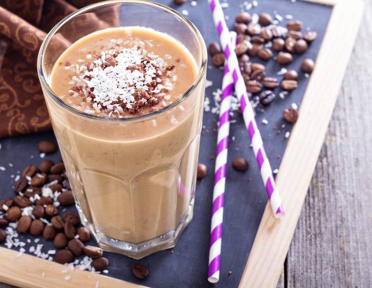 Kaffee-Bananen-Shake Kaffee-Bananen-Shake