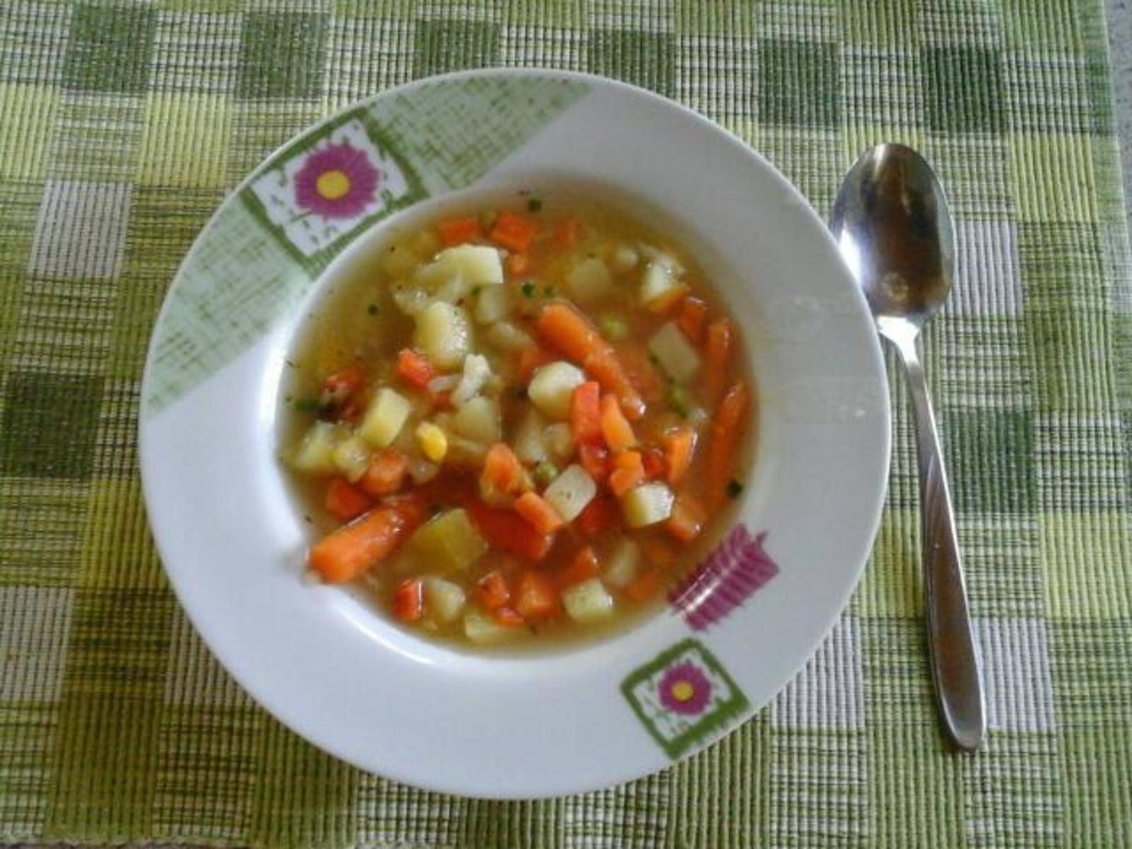 Frühlingssuppe Rezept - ichkoche.ch