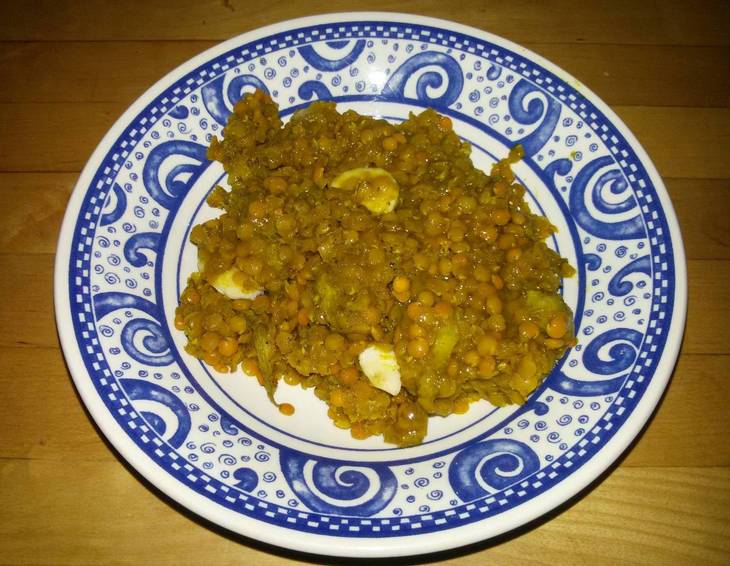 Linsen-Bananen-Curry