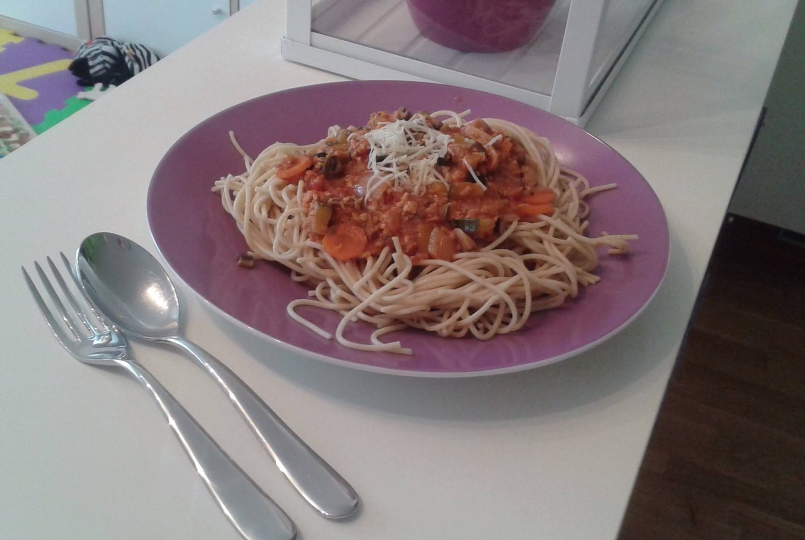 Soja-Spaghetti