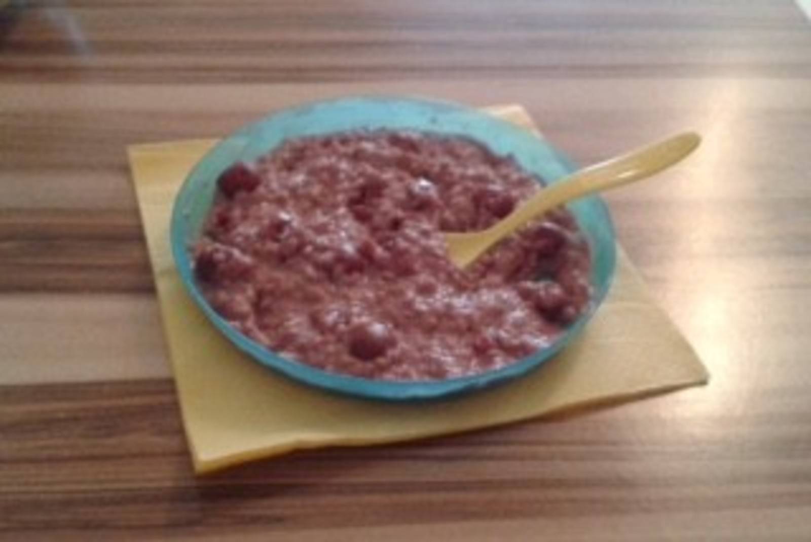 Porridge mit Weichseln