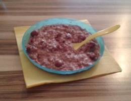 Porridge mit Weichseln