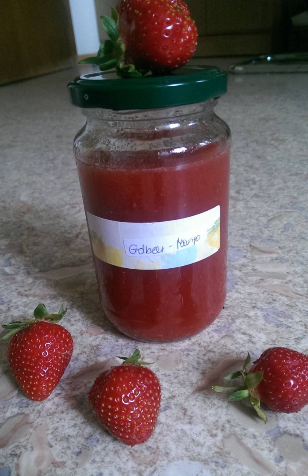 Erdbeer-Mango-Marmelade