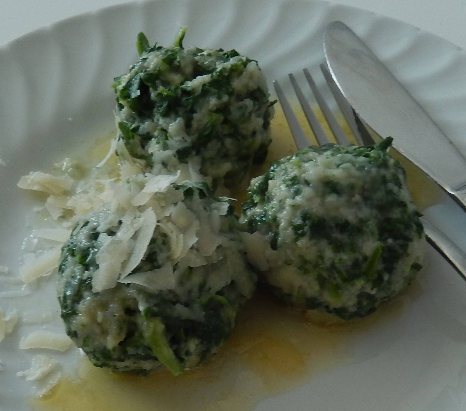 Spinat-Mascarpone-Knödel