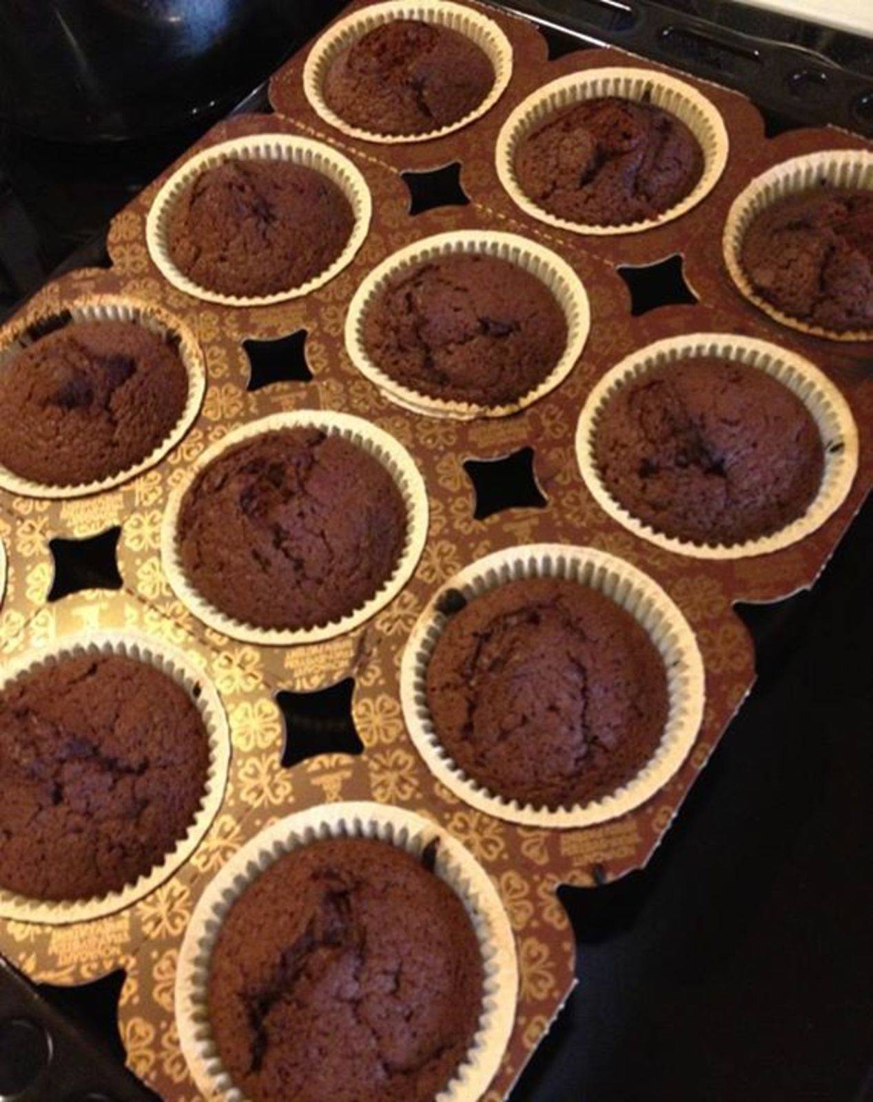 Schokoladenmuffins Rezept - ichkoche.de