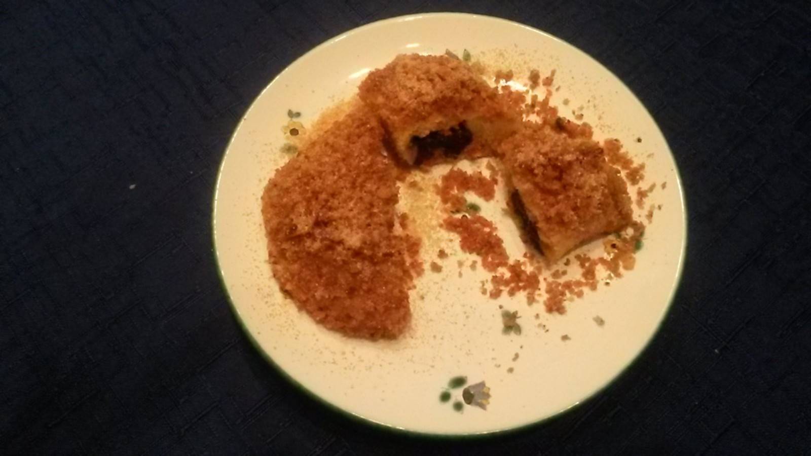 Powidltascherl mit Erdäpfel Germteig