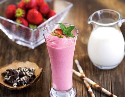 Frozen Erdbeer-Joghurt Rezept