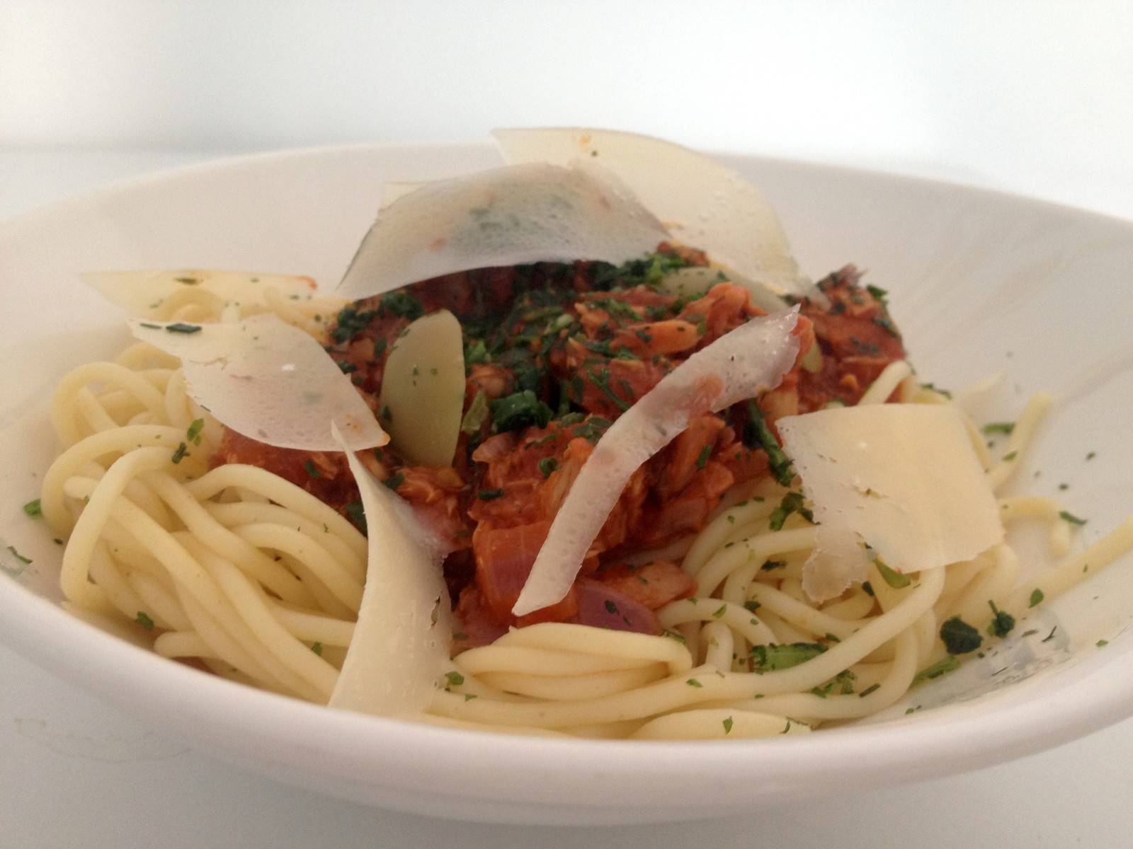Sauce Bolognese mit Thunfisch