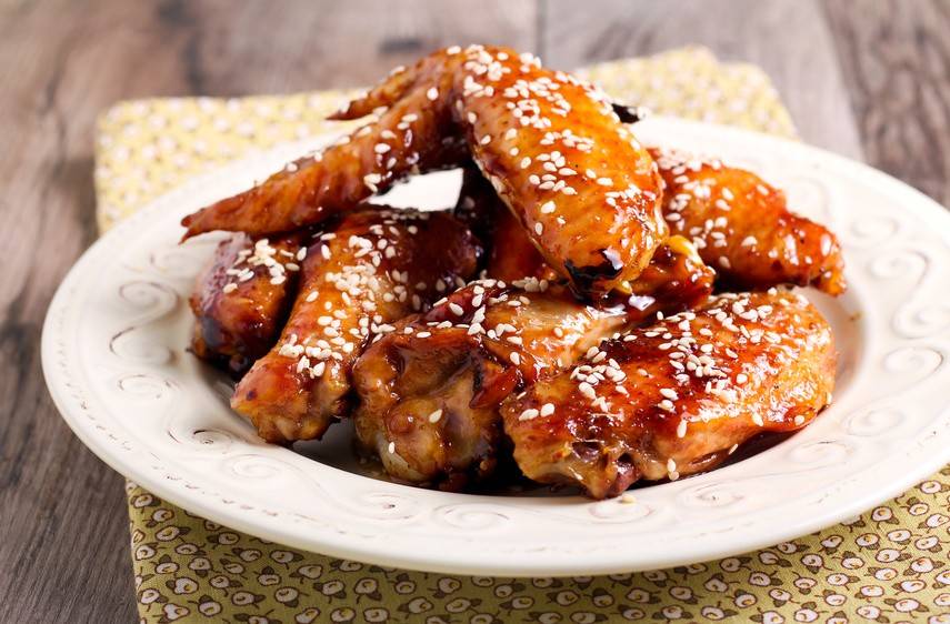 Chicken Wings mit Sesam