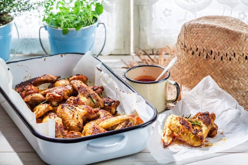 Rosmarin-Zitronen-Chicken Wings Rezept