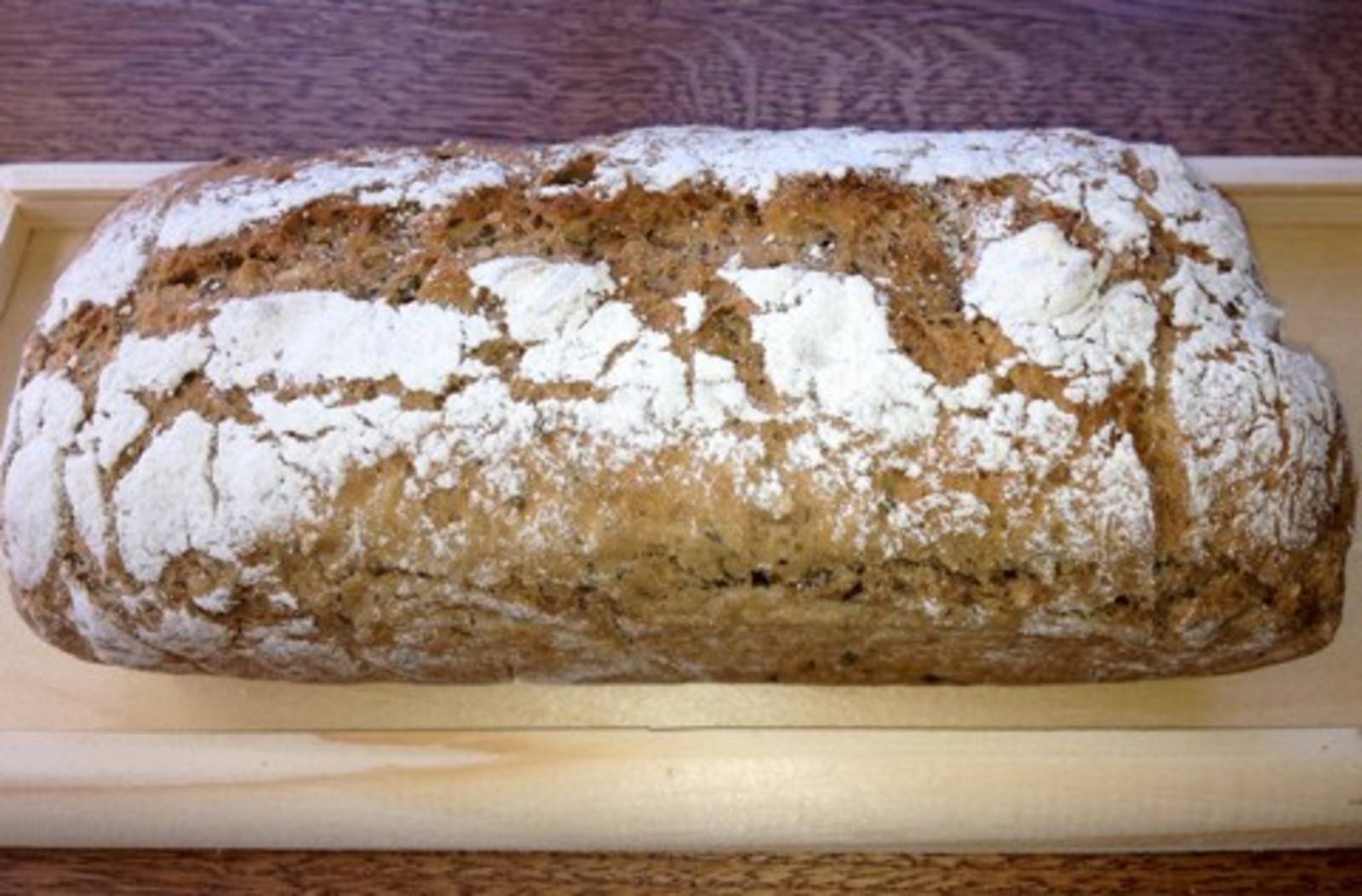 Roggenbrot aus Sauerteig