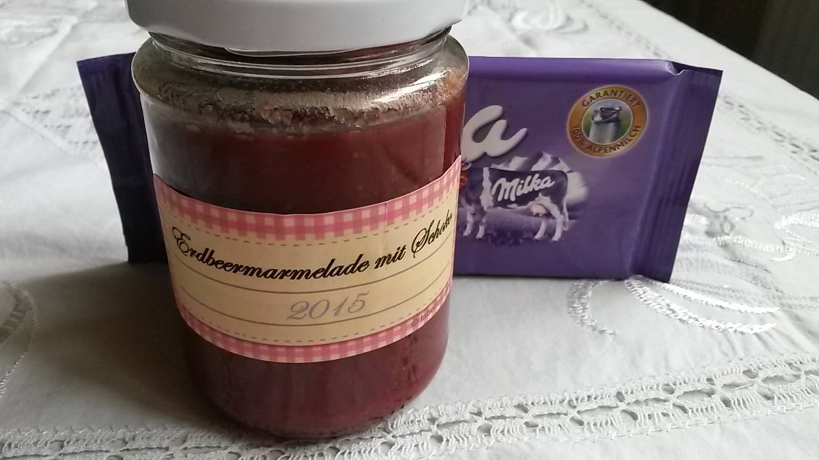 Erdbeer-Schoko-Marmelade Rezept - ichkoche.ch