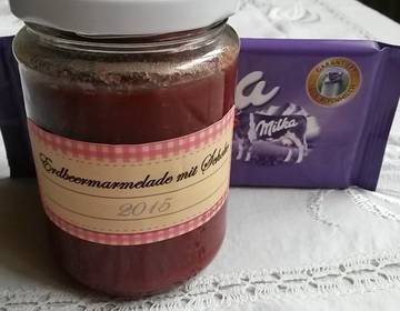 Erdbeer-Schoko-Marmelade