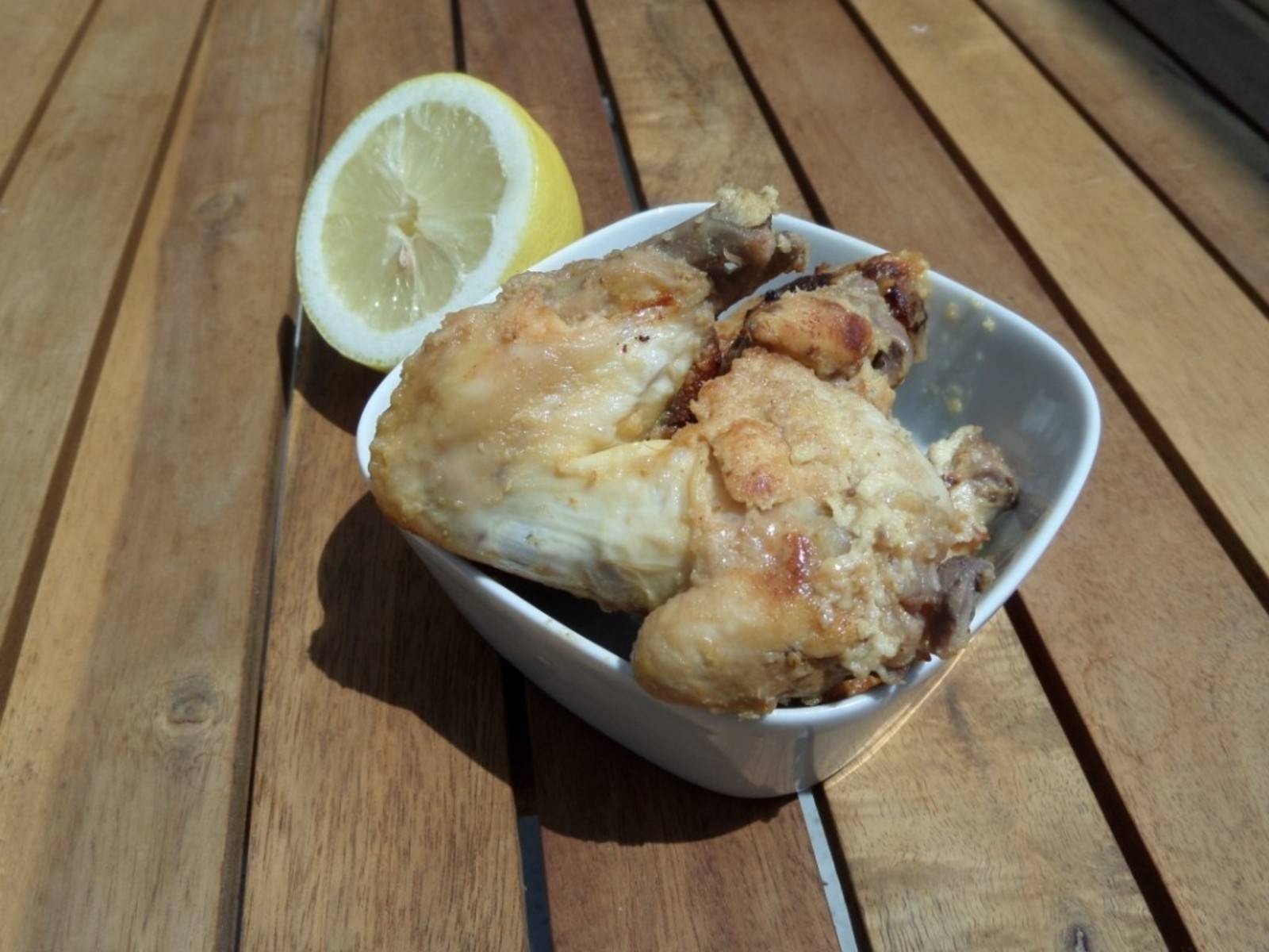 Chicken Wings mit Zitronen-Joghurt-Marinade