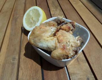 Chicken Wings mit Zitronen-Joghurt-Marinade