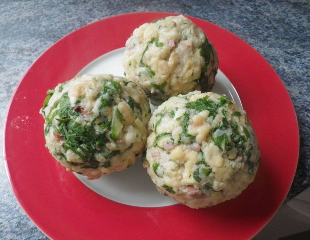 Mangold-Speck-Knödel Mangold-Speck-Knödel