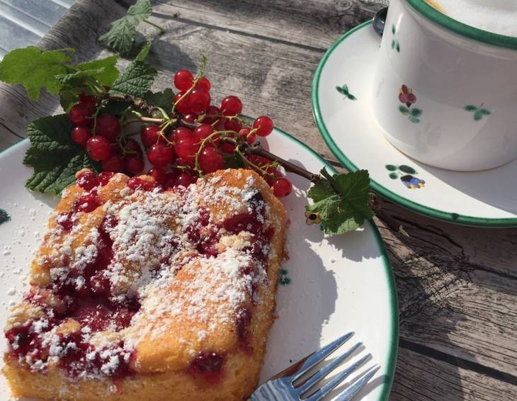 Ribisel-Topfenkuchen