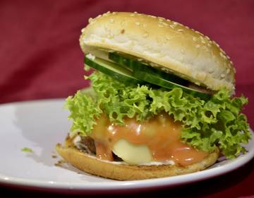 Herzhafte Hamburger Herzhafte Hamburger